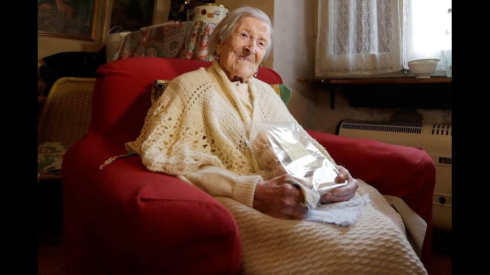 &nbsp; Addio a nonna Emma, la persona pi&ugrave; vecchia del mondo&nbsp;(Foto Facebook)