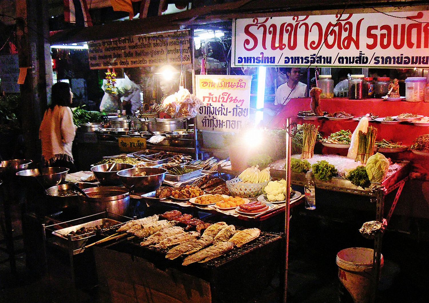 &nbsp;street food Bangkok bancarelle
