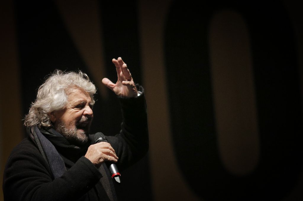 &nbsp;Beppe Grillo (Afp)