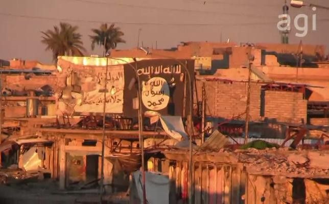 &nbsp;Cecchini sui tetti di Mosul