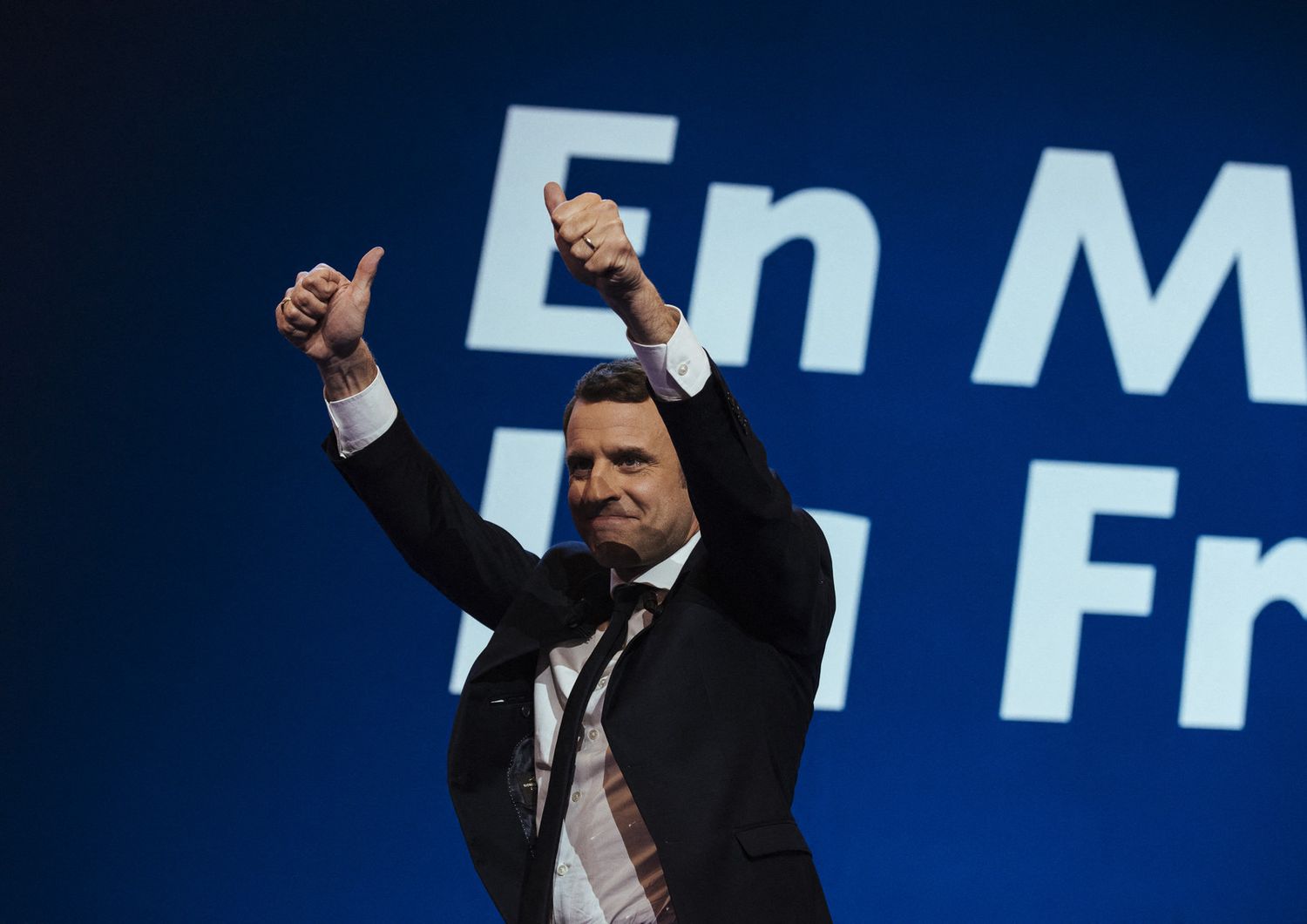 &nbsp;Emmanuel Macron - foto Afp
