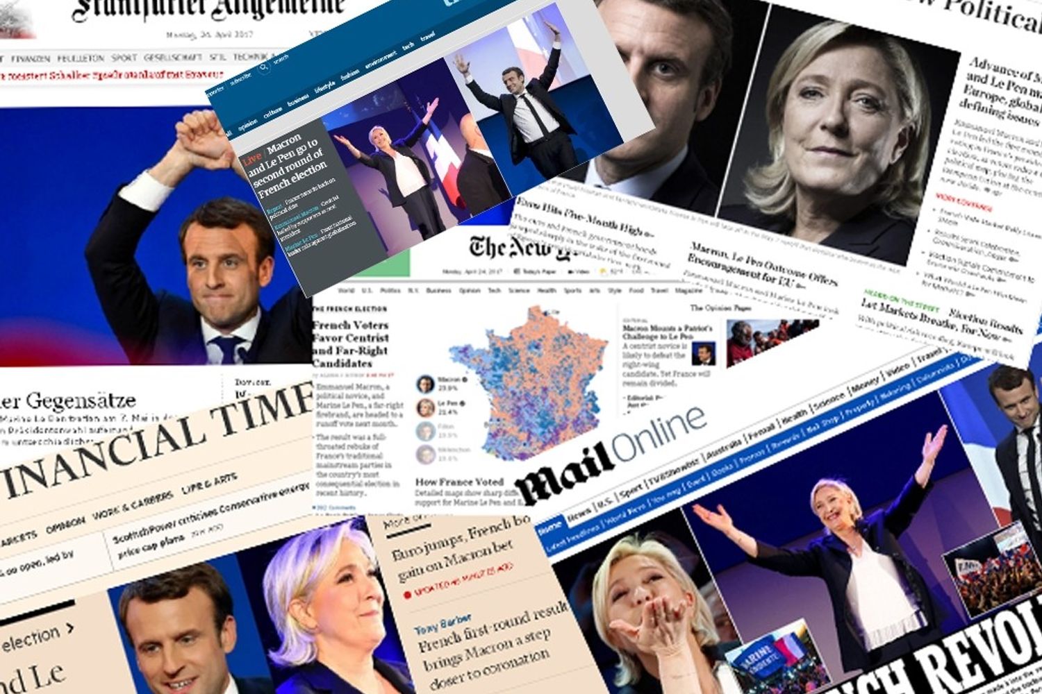 giornali esteri voto presidenziail&nbsp;