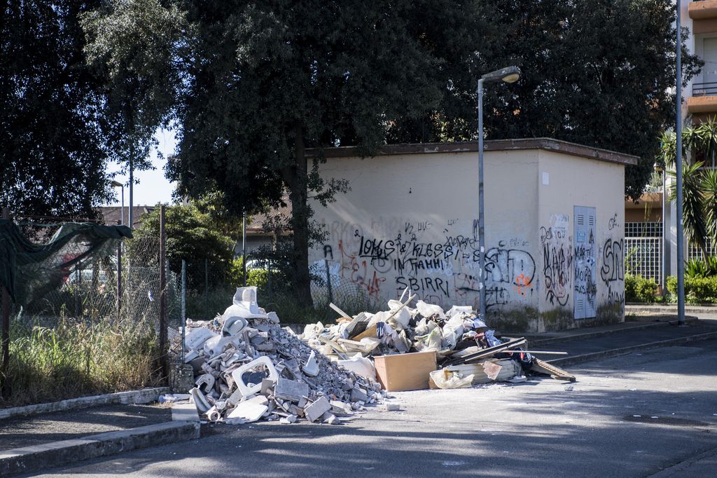 Rifiuti a Roma (Agf)&nbsp;