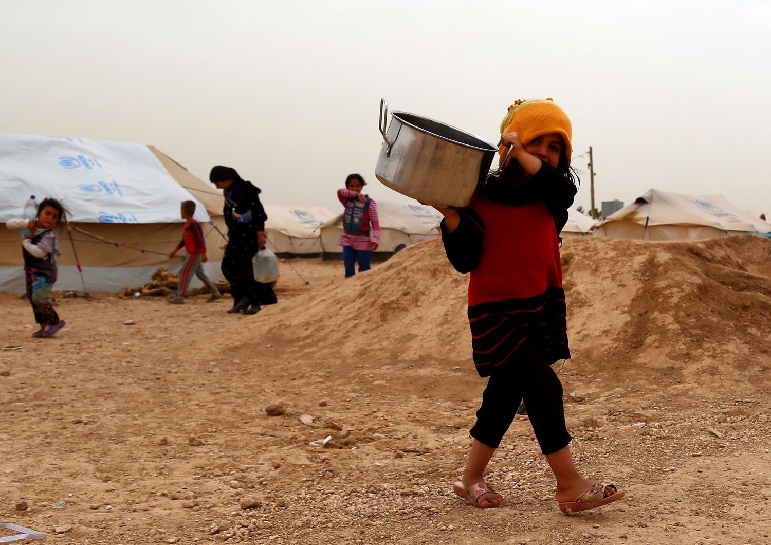 Siria, ecoprofughi, rifugiati ambientali, siccità, carestia (afp)