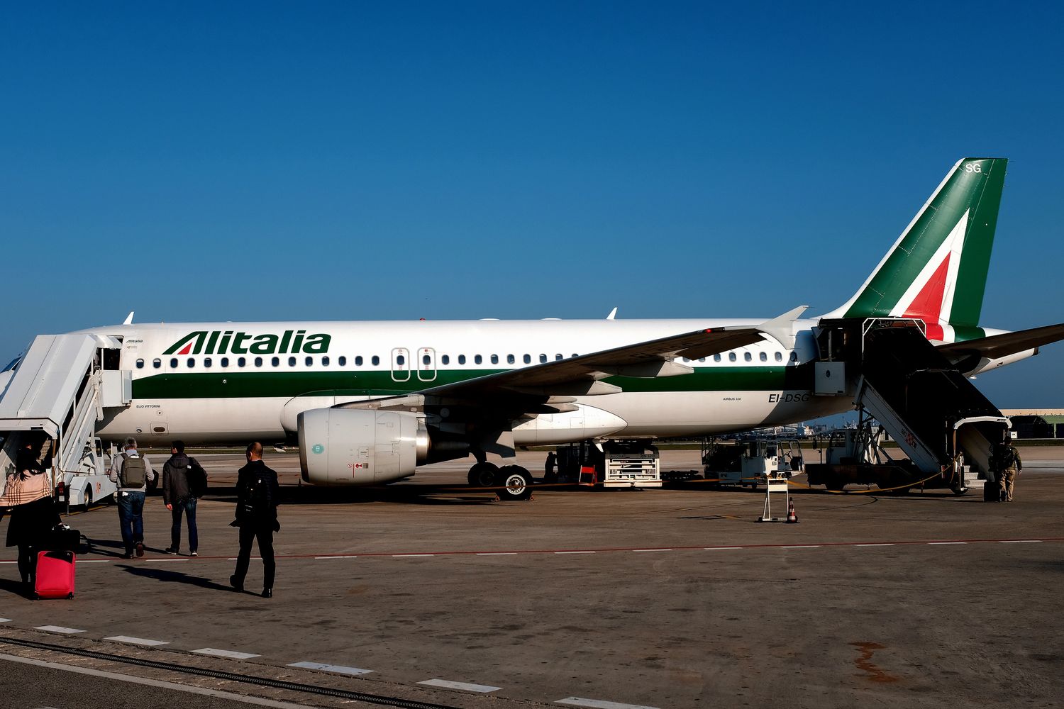 &nbsp;Aereo Alitalia (afp)