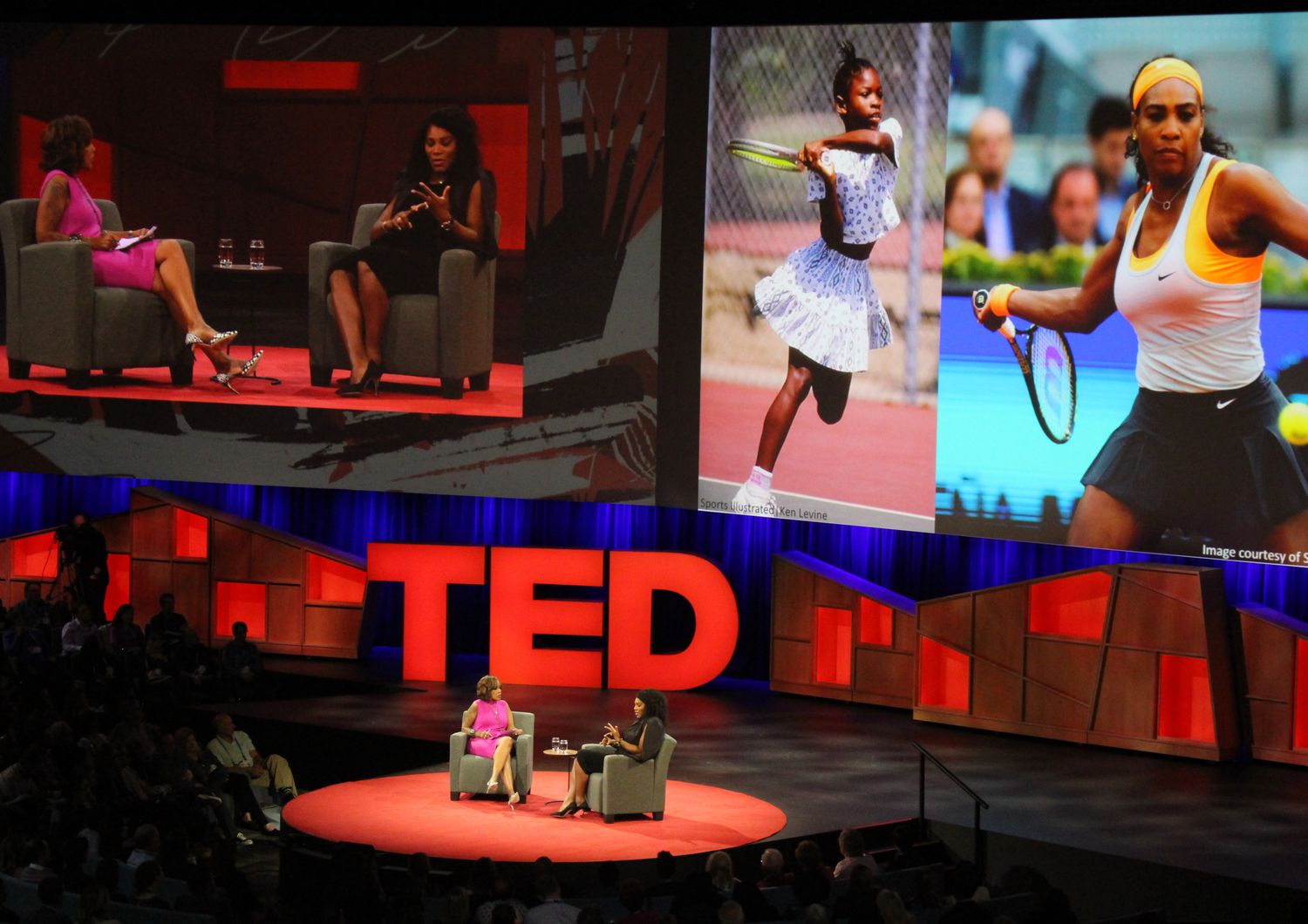 &nbsp;Serena Williams TED (Afp)