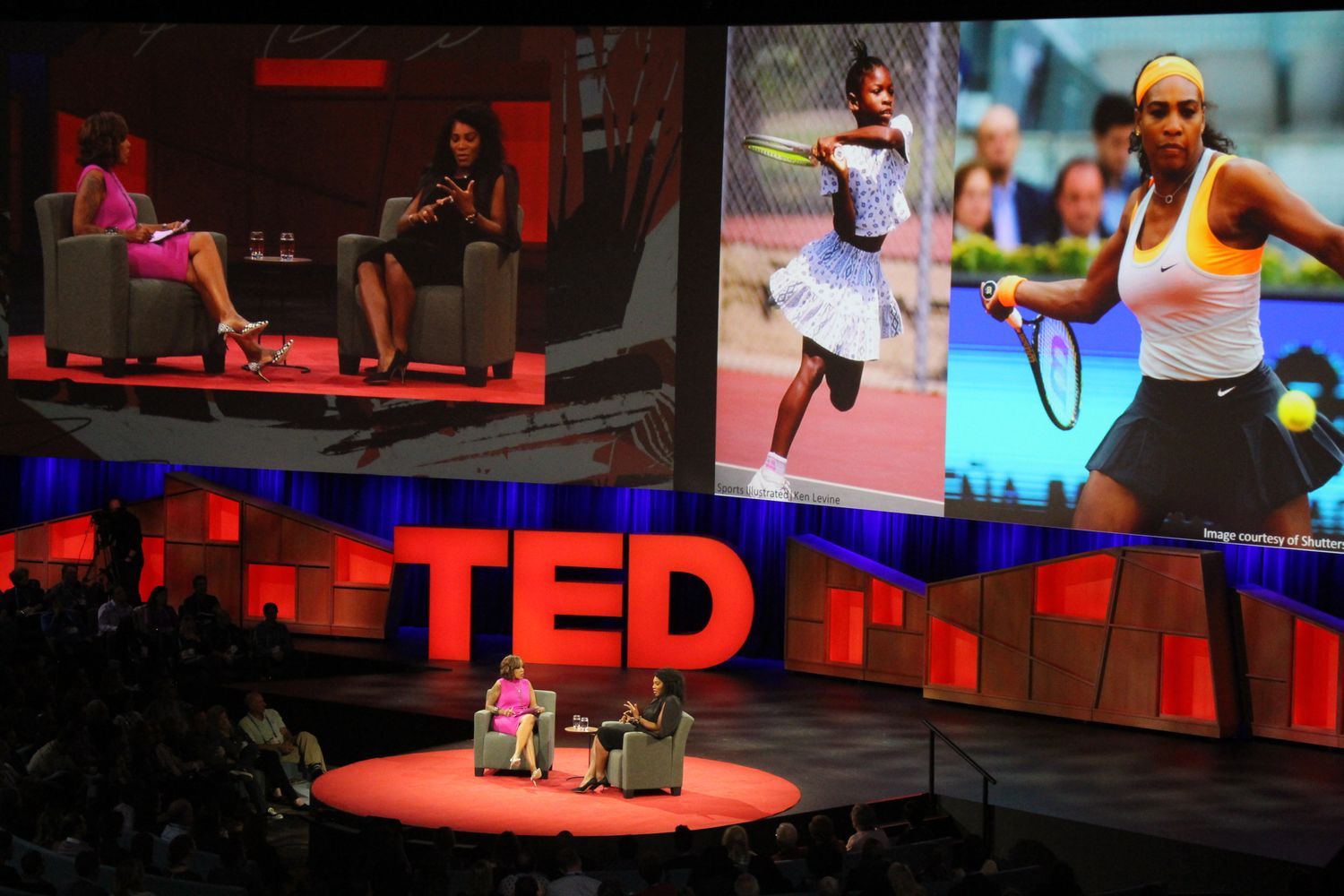 &nbsp;Serena Williams TED (Afp)