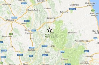 Terremoto nel Maceratese, tre scosse da 3.5 a 4.1 in 10 minuti