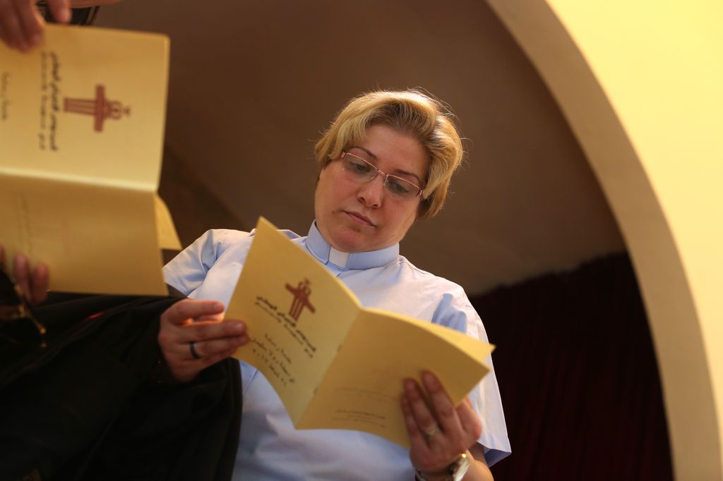 Reverenda Rola Sleiman (Afp)&nbsp;