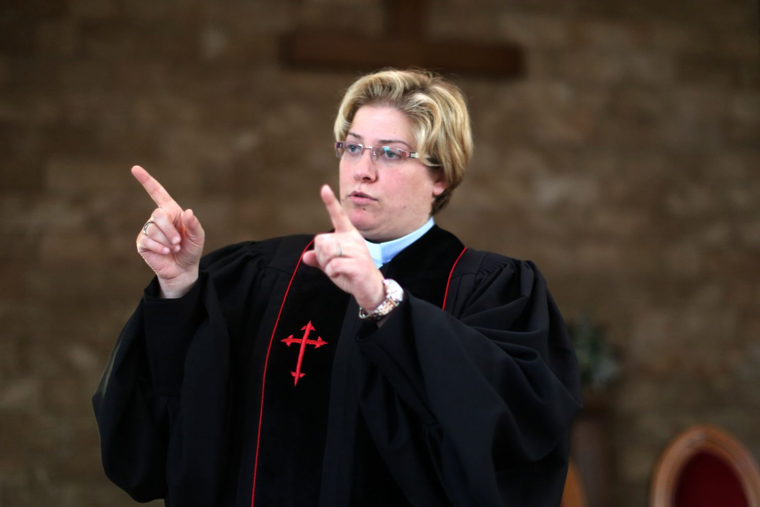 Reverenda Rola Sleiman (Afp)&nbsp;