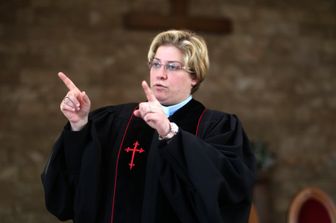 Reverenda Rola Sleiman (Afp)&nbsp;