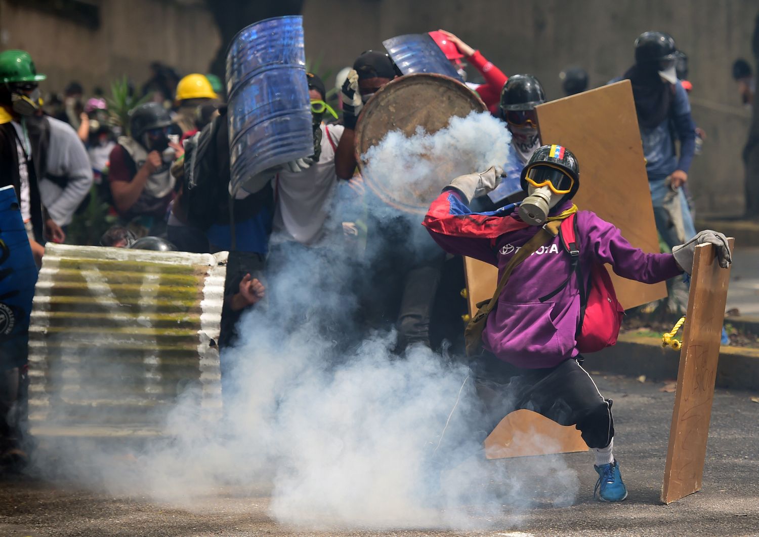 scontri Venezuela (afp)&nbsp;