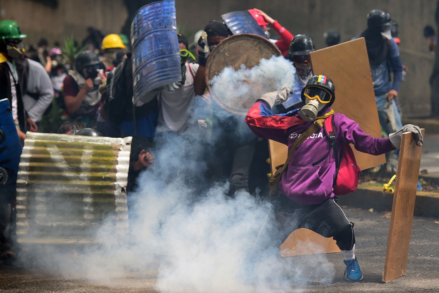 scontri Venezuela (afp)&nbsp;