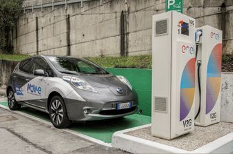 &nbsp;auto elettrica - Enel Energia-Nissan Italia-IIT