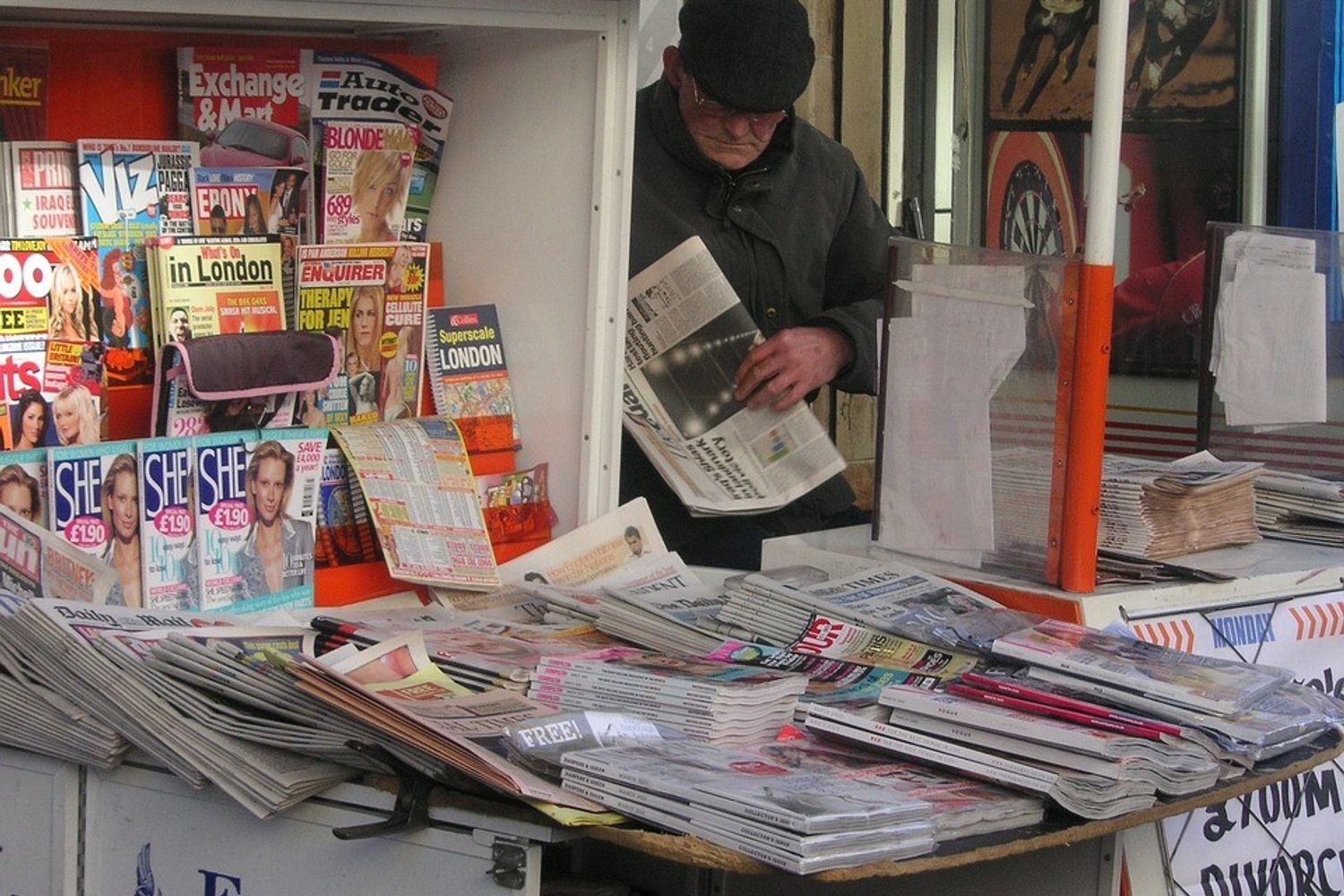 &nbsp;Libert&agrave; di stampa, giornali, edicola, uotidiani (pixabay)