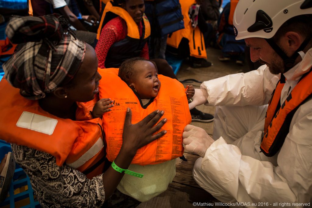 &nbsp; I salvataggi di Moas, l'Ong nella bufera&nbsp;(Foto Moas)