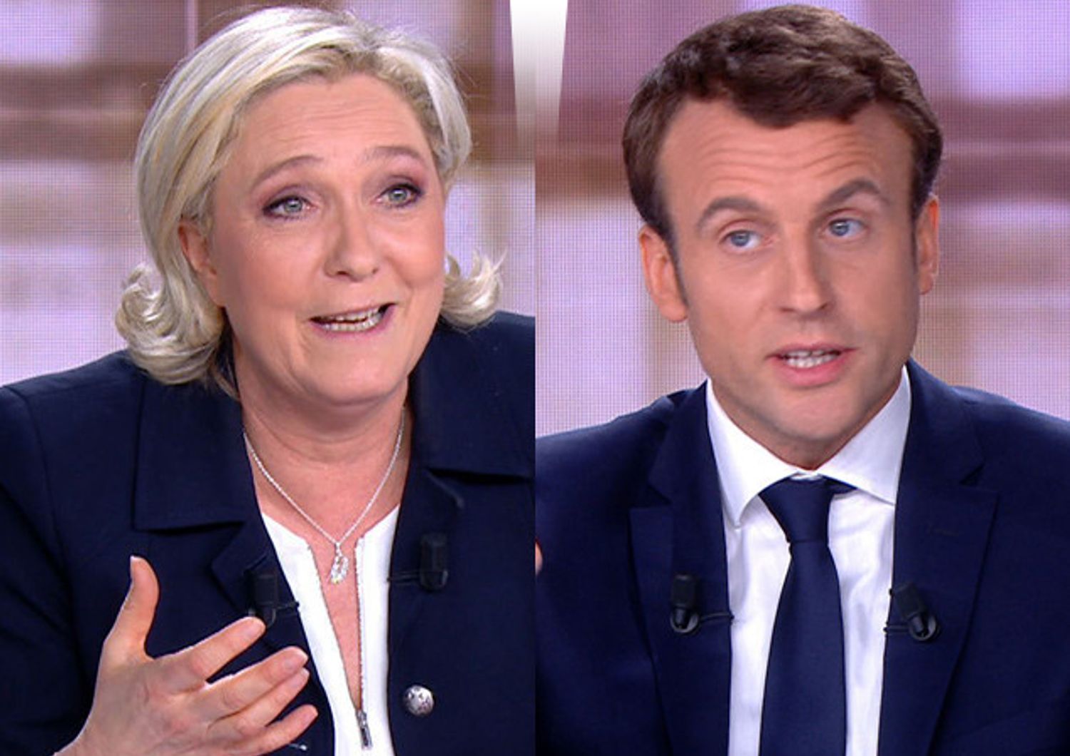 Le Pen - Macron (afp)&nbsp;