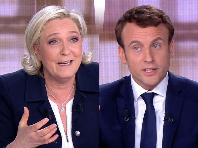Le Pen - Macron (afp)&nbsp;