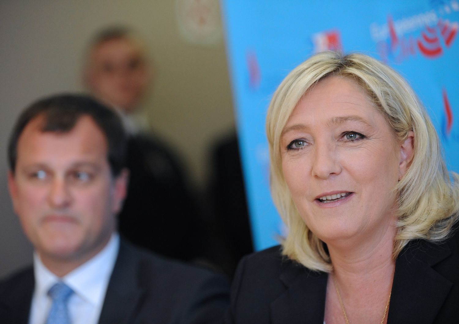 Marine Le Pen Louis Aliot (maggio 2014 - afp)&nbsp;