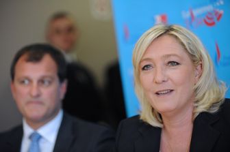 Marine Le Pen Louis Aliot (maggio 2014 - afp)&nbsp;