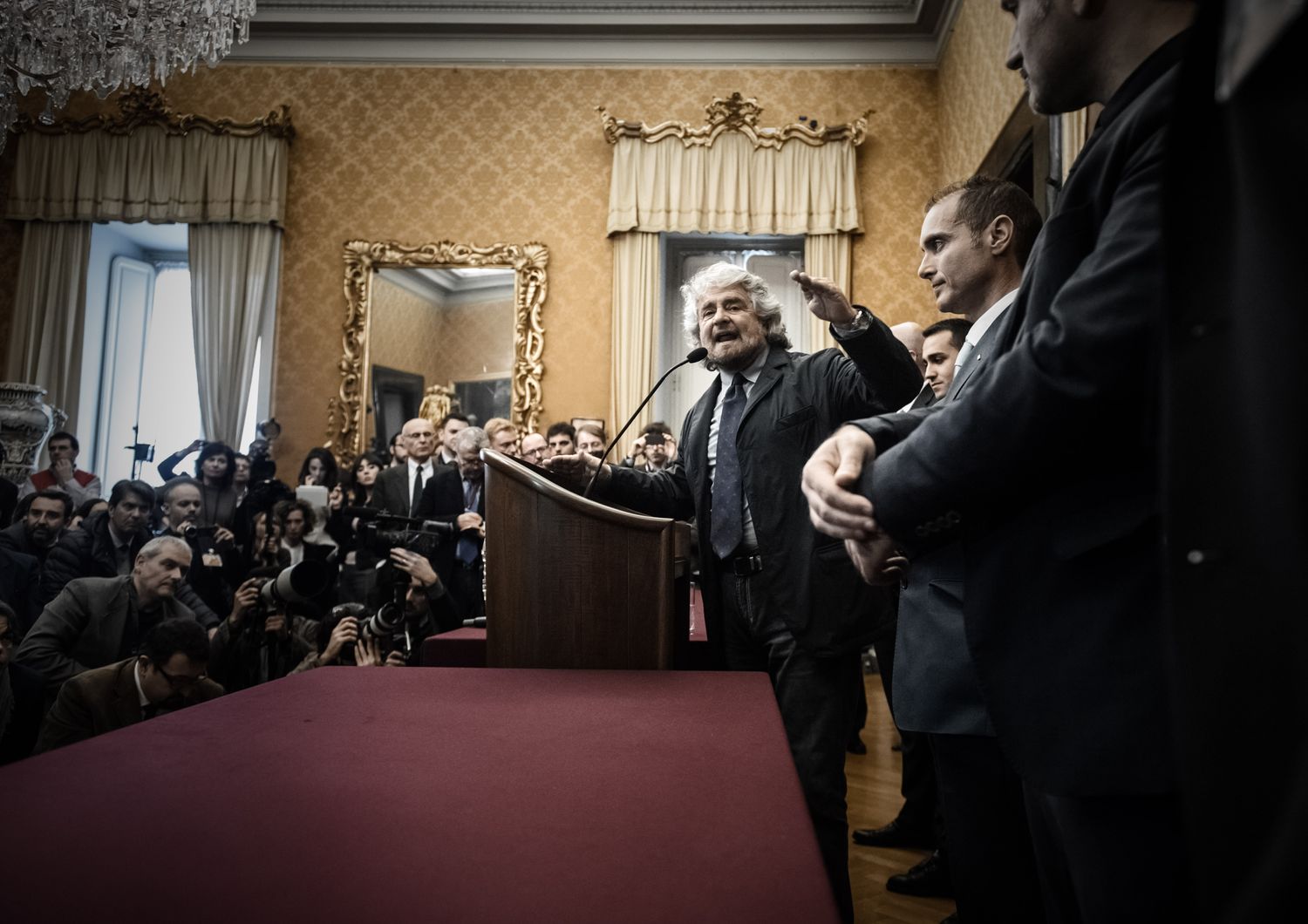 Beppe Grillo (Imagoeconomica)&nbsp;