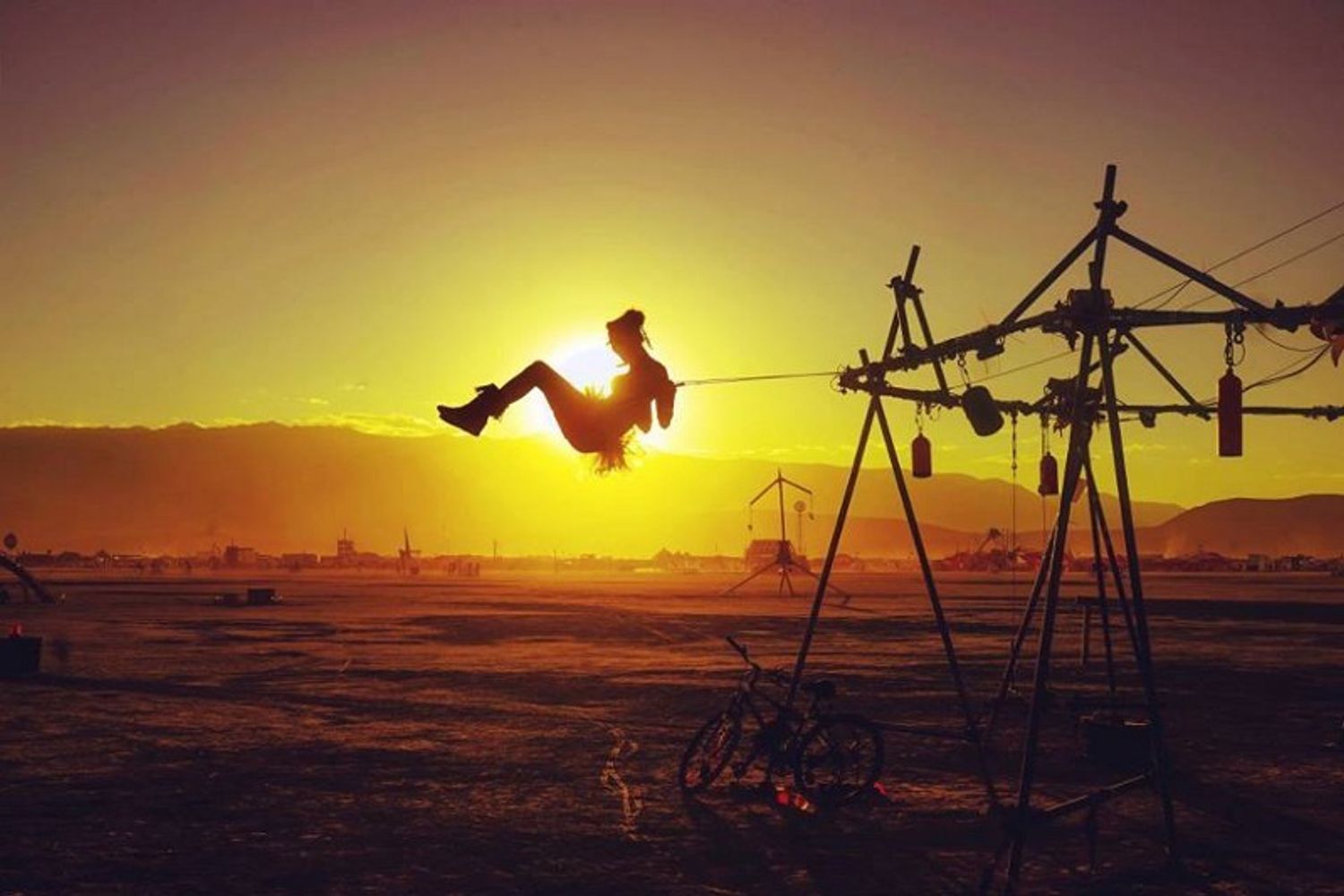 Burning Man (foto di: Victor Habchy)&nbsp;
