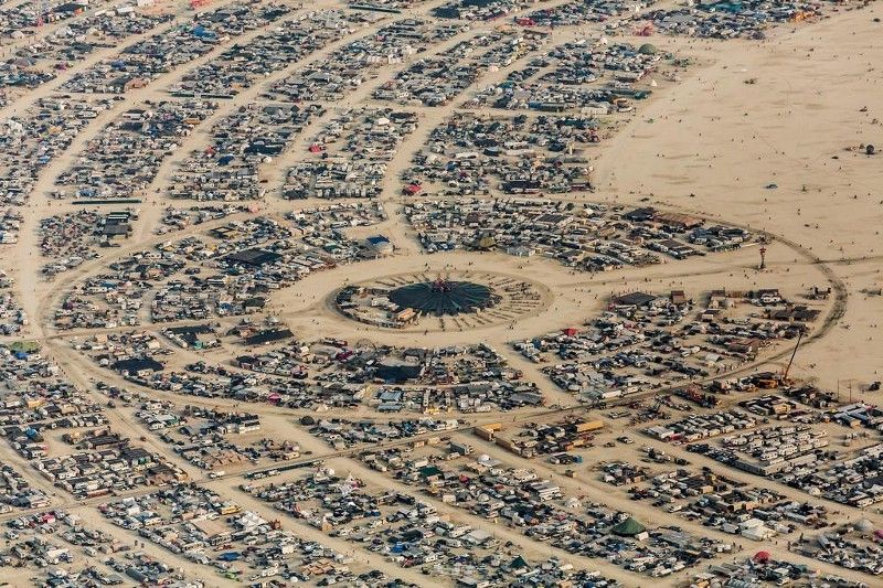 Burning Man a Black Rock City, Nevada