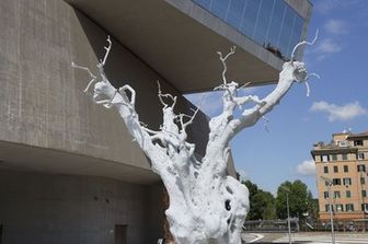 L'involucro &egrave; lo stesso ma il contenuto e l'offerta sono completamente diversi. Il Maxxi cambia volto, si trasforma e ripensa ai suoi spazi mantenendo comunque intatto il capolavoro architettonico di Zaha Hadid.MAXXI Ugo Rondinore Winter Moon fotoMusacchio&amp;Ianniello&nbsp;