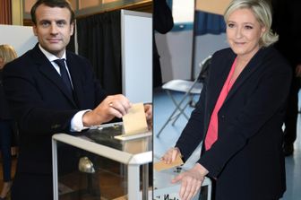 Macron - Le Pen (afp)&nbsp;