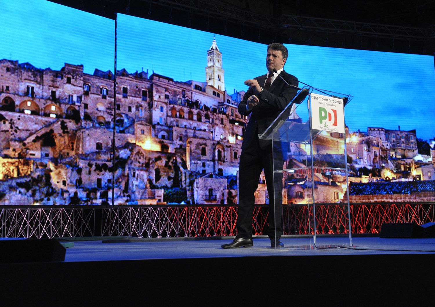 Matteo Renzi, Assemblea Nazionale del PD (agf)&nbsp;