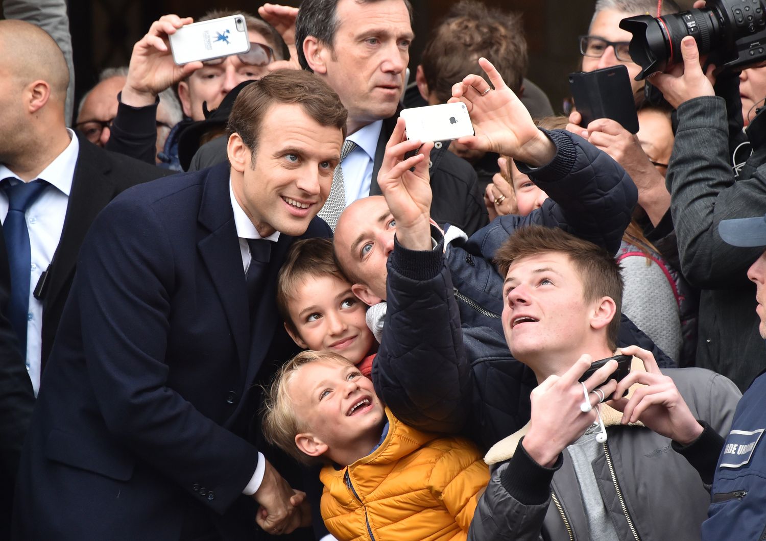 Macron nuovo presidente della Francia (Afp)&nbsp;
