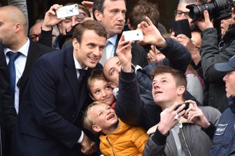 Macron nuovo presidente della Francia (Afp)&nbsp;