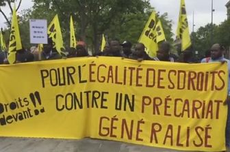 &nbsp;Manifestazione contro Macron