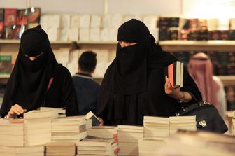 Donne saudite (foto Afp)