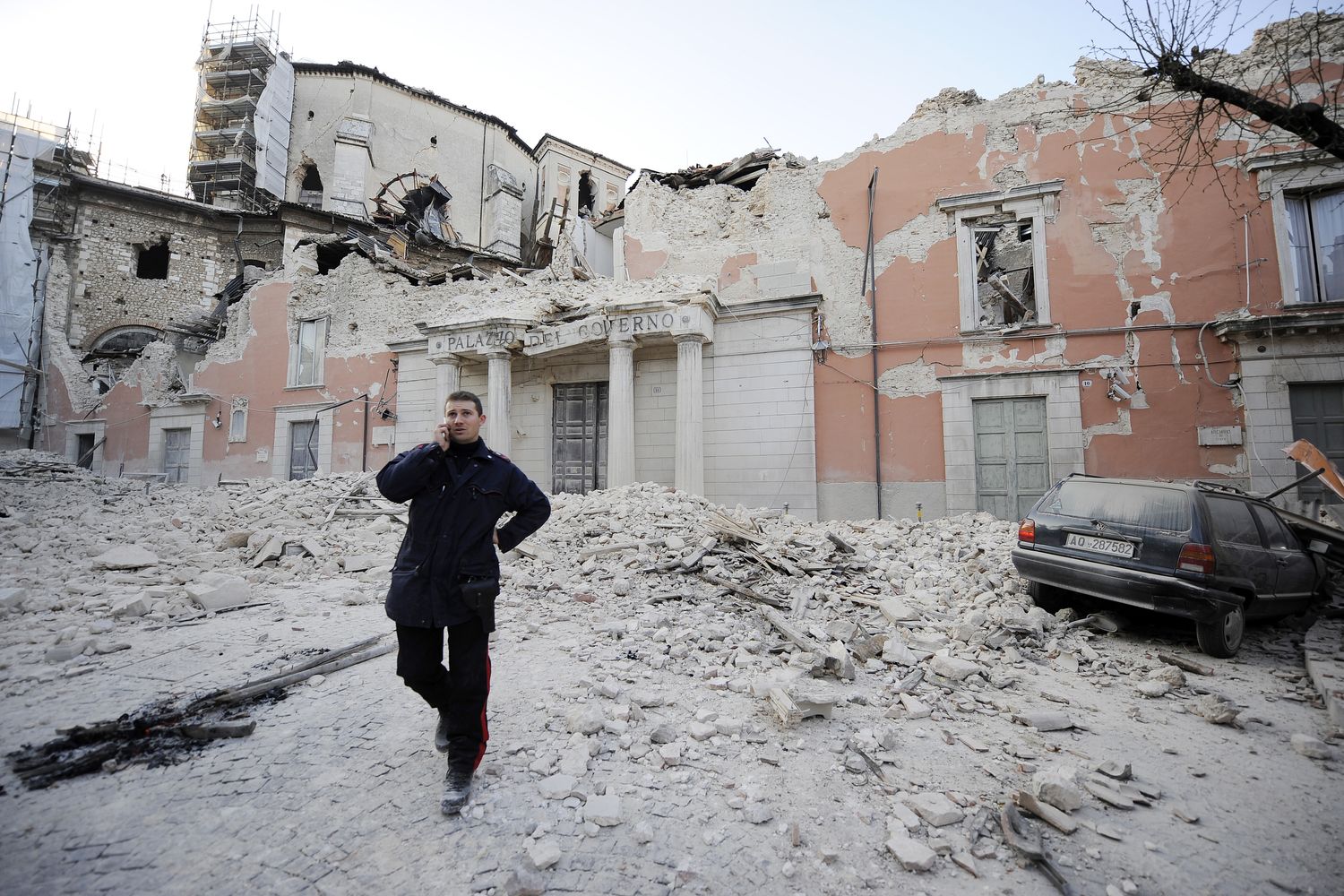 Terremoto l'Aquila (Afp)&nbsp;