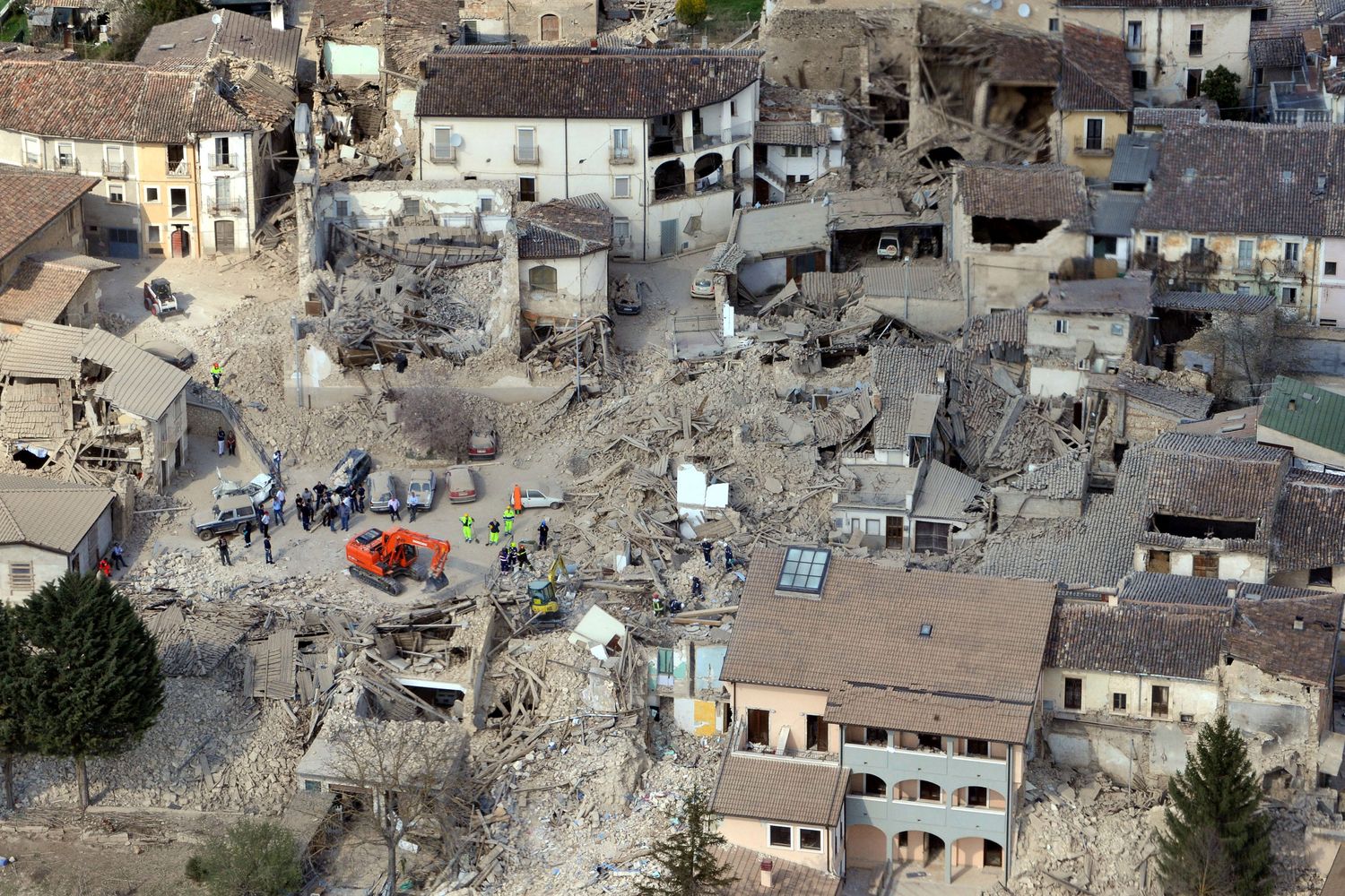 Terremoto l'Aquila (Afp)&nbsp;
