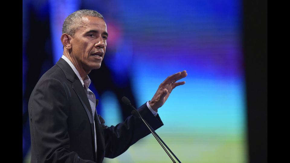 Discorso di Obama a Seeds&amp;Chips (Afp)