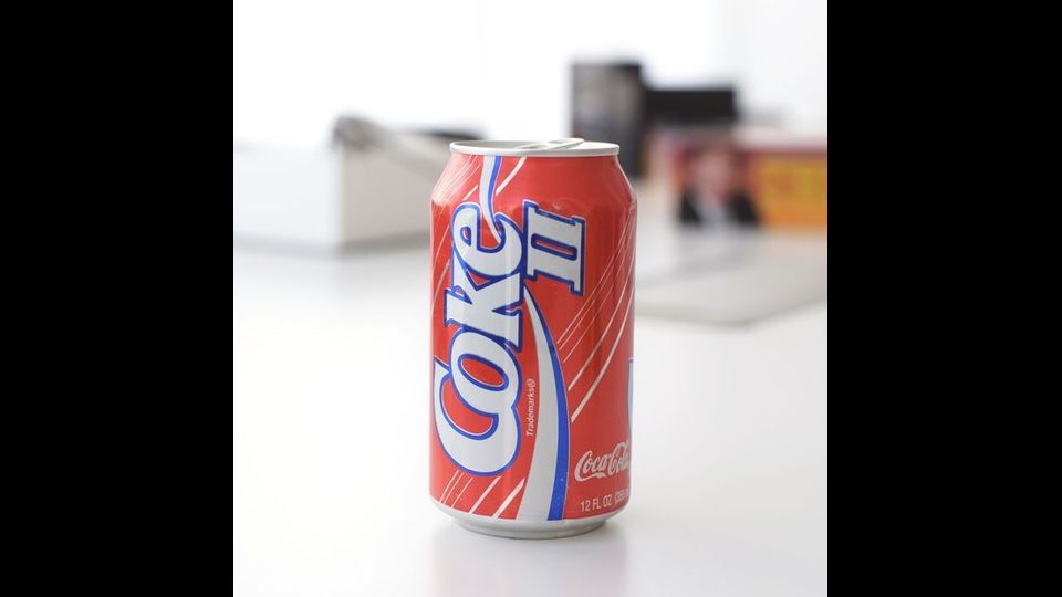 Una bibita analcolica 'sfortunata'. la Coke II. Nata per combattere la Pepsi Cola e il suo sapore pi&ugrave; dolce. La produzione fu sospesa nel 2004.