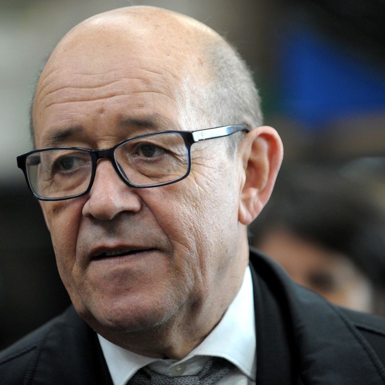 Jean-Yves Le Drian ministro della Difesa (afp)&nbsp;