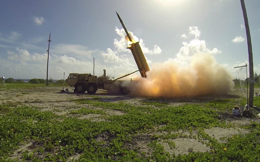 &nbsp;Sistema antimissile Thaad - foto Afp