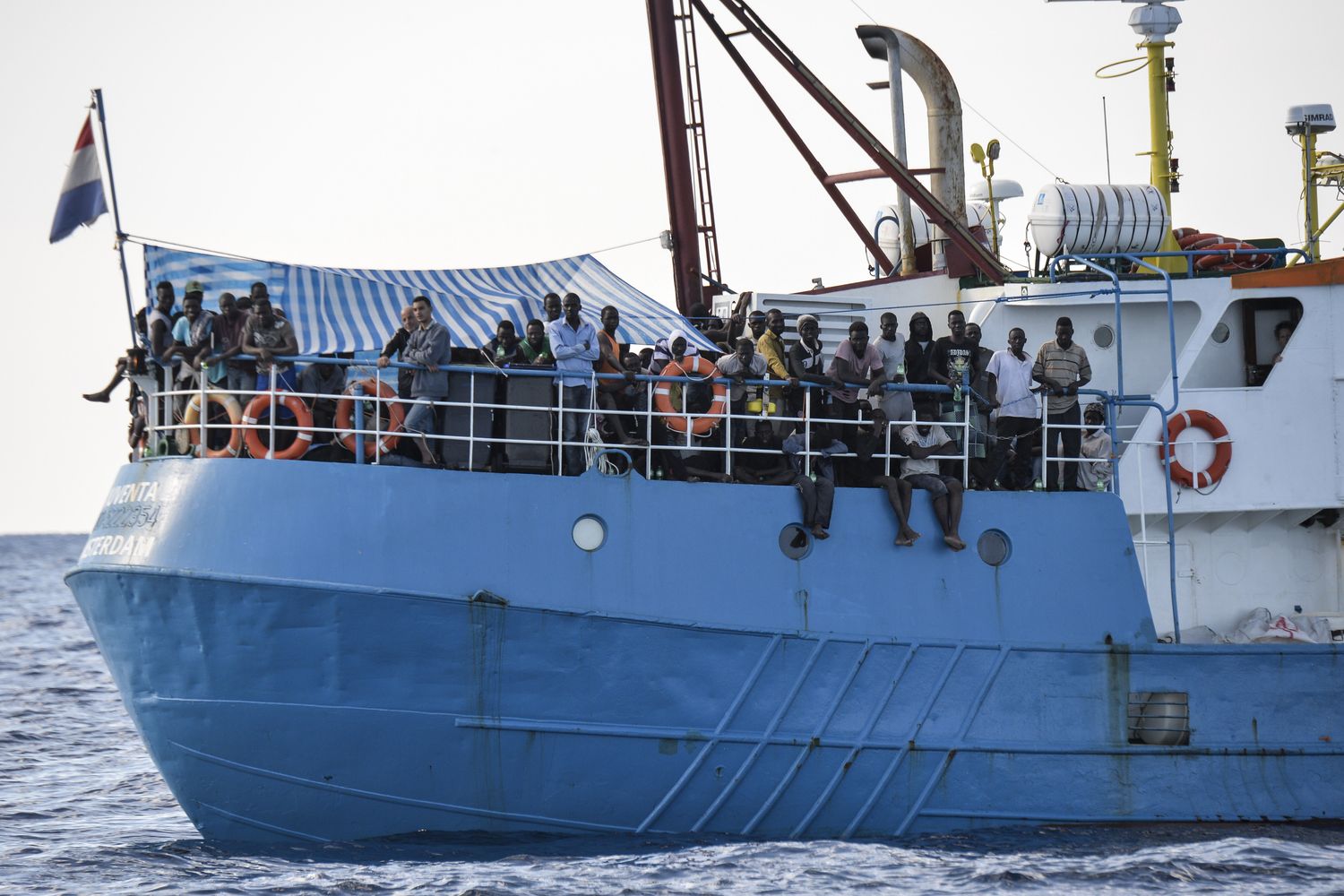 &nbsp;Moas Ong&nbsp;Nave Iuventa Jugend Rettet (Afp)