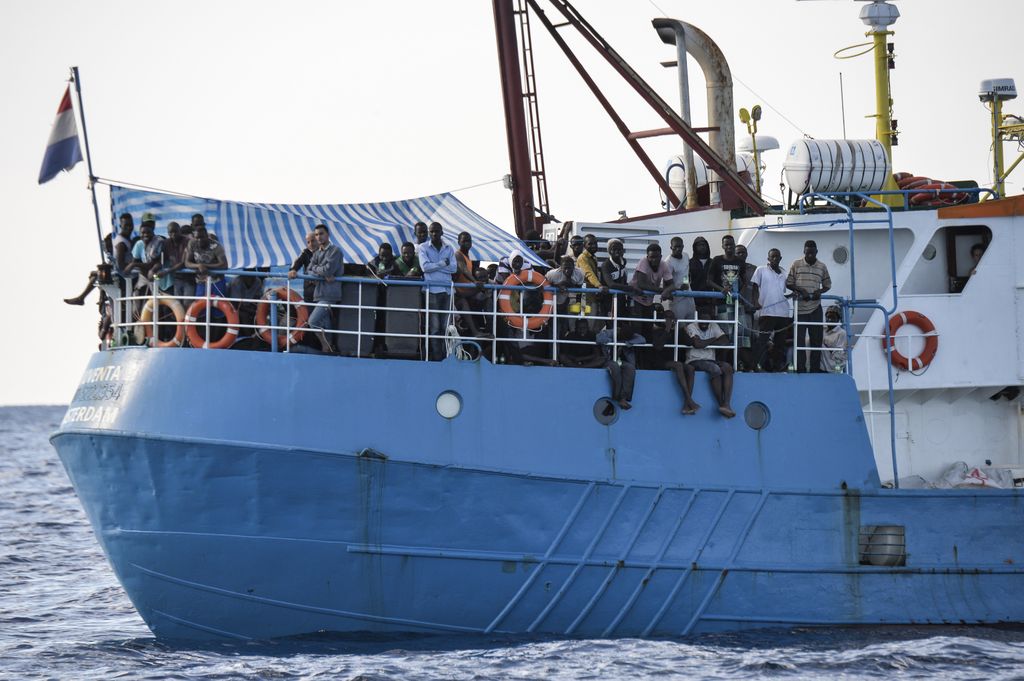 &nbsp;Moas Ong&nbsp;Nave Iuventa Jugend Rettet (Afp)