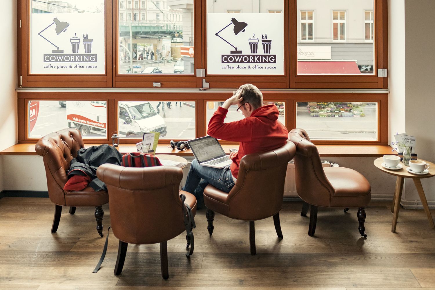 Spazi di coworking (Afp)&nbsp;