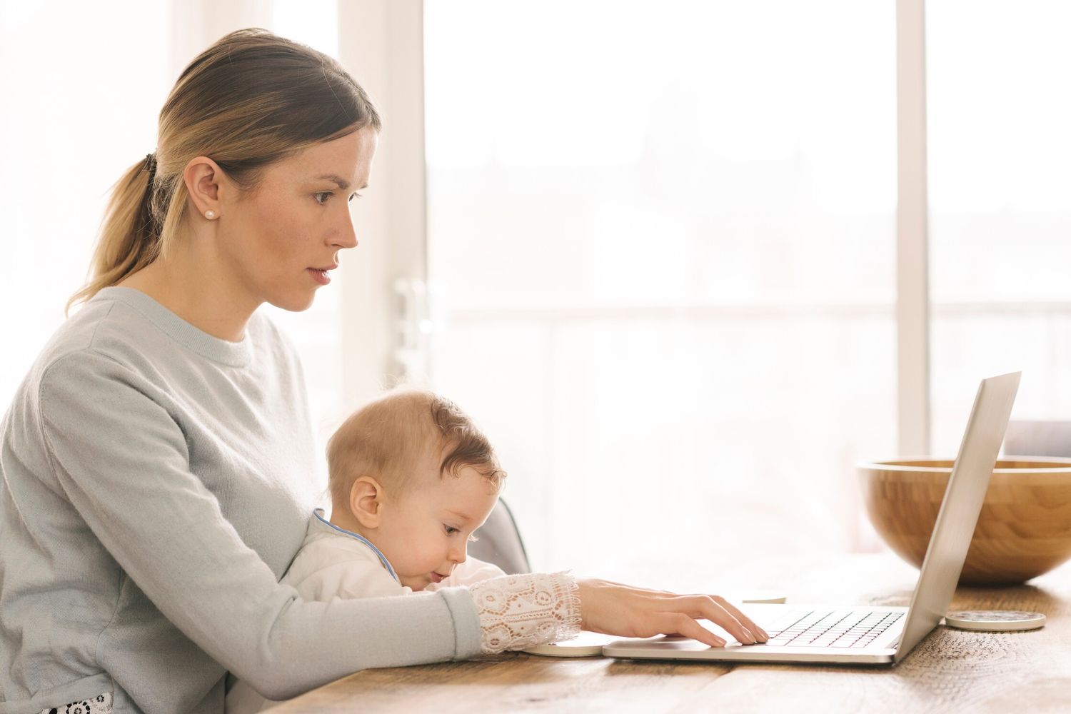 &nbsp;Mamma, lavoro (Afp)