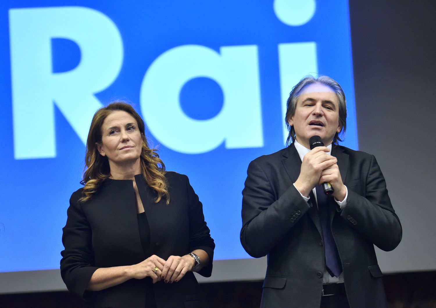 Monica Maggioni e Antonio Campo Dall Orto (agf)&nbsp;