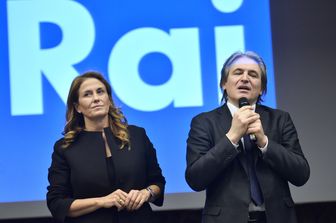 Monica Maggioni e Antonio Campo Dall Orto (agf)&nbsp;