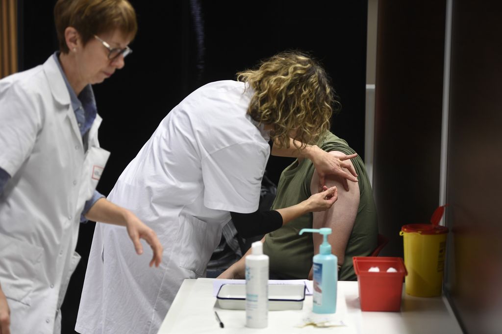 &nbsp;Vaccinazione - foto Afp