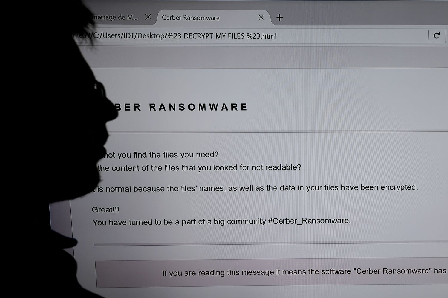 &nbsp;Ramsonware cyberattacco pirateria informatica wannacry (Afp)