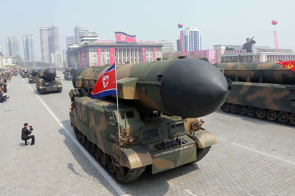 &nbsp;Corea del Nord, missili, test basilistici (Afp)