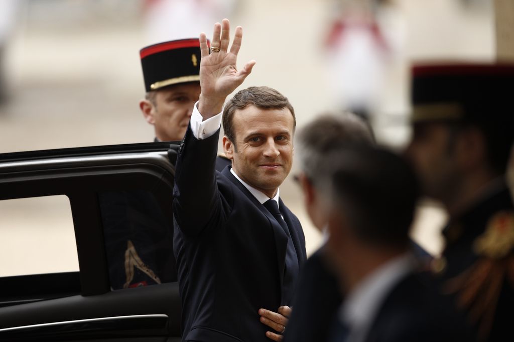 &nbsp;Emmanuel Macron (Afp)